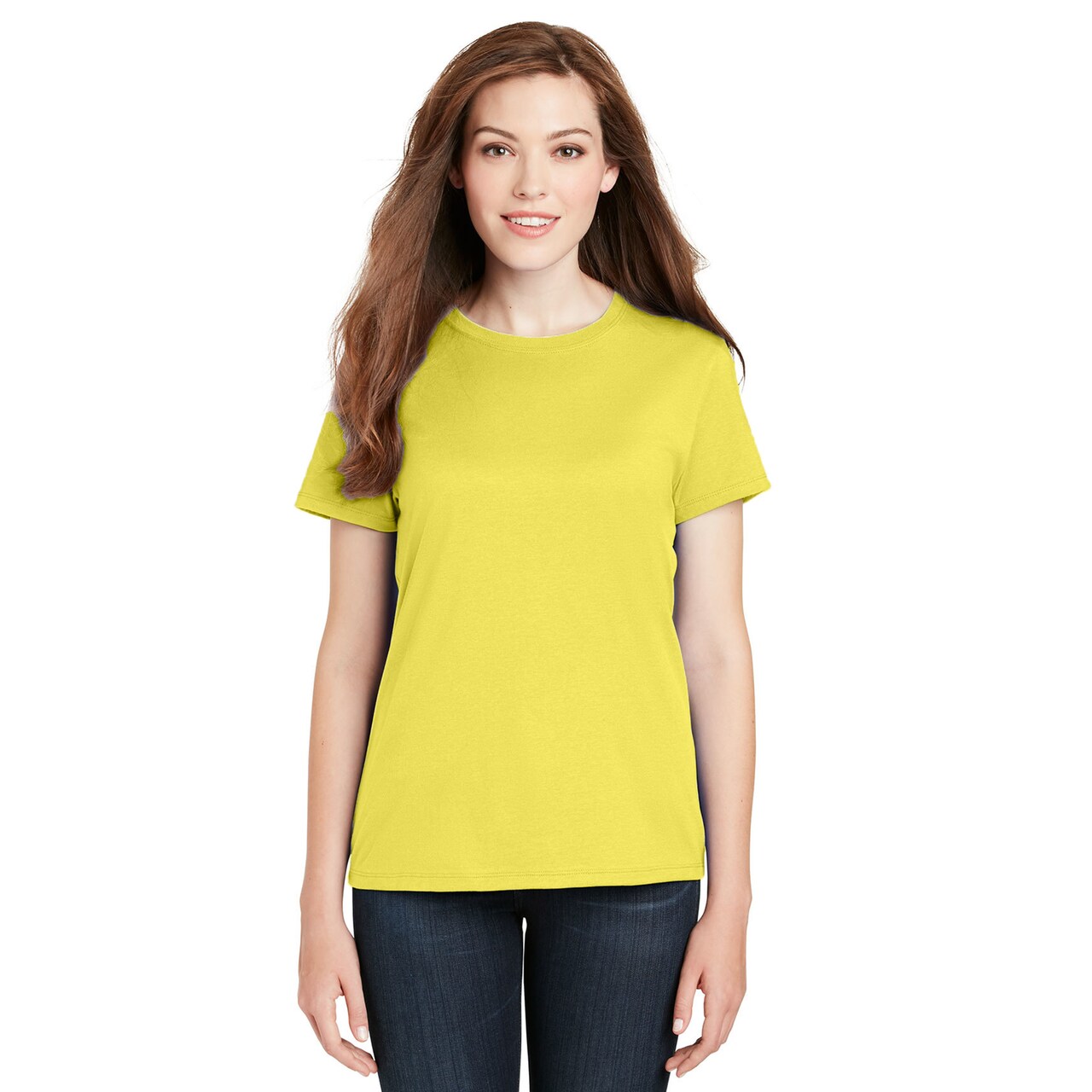 Women's Classic Fit Cotton Crew Neck Short Sleeve T-Shirt | RADYAN®
